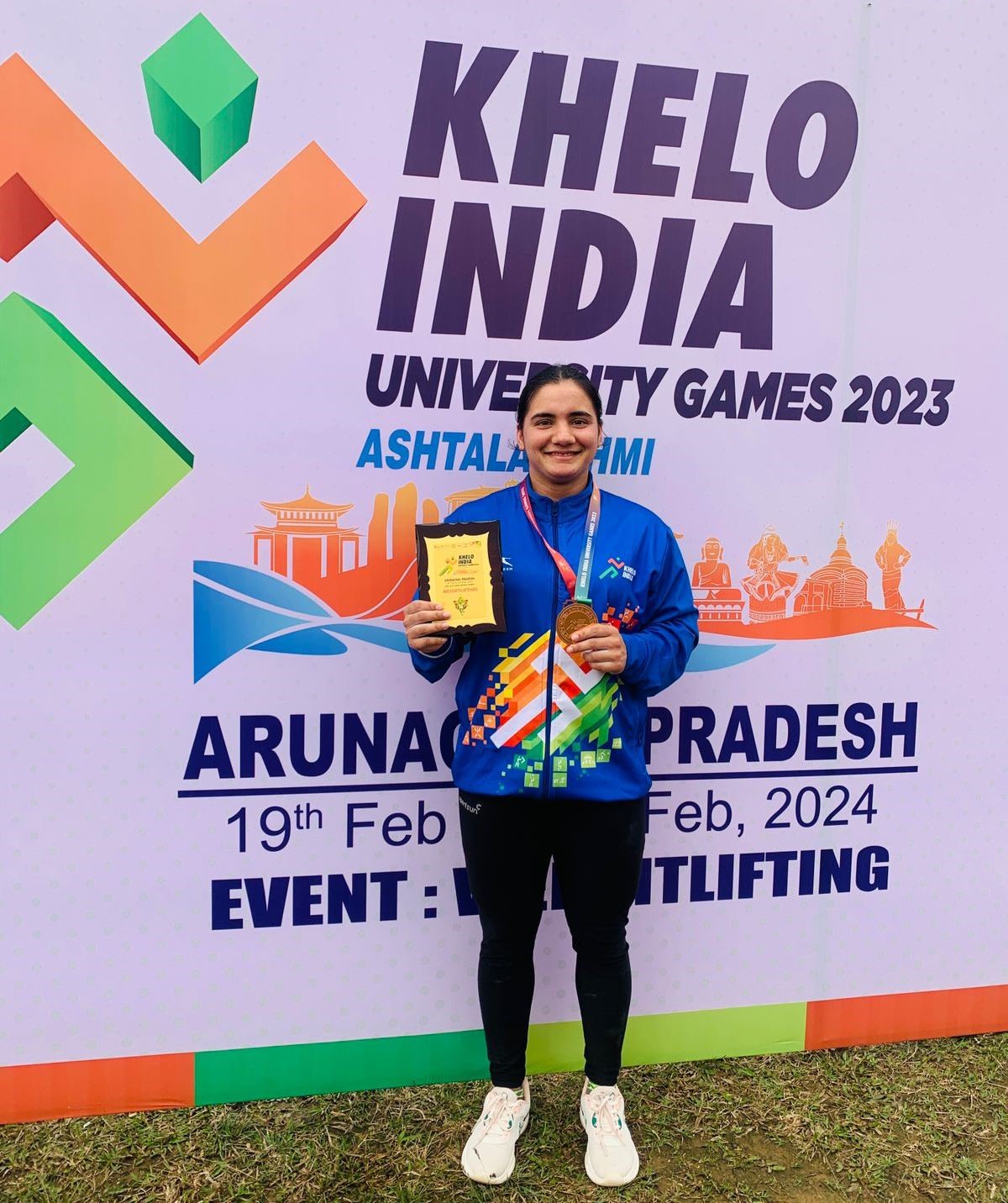 Bronze Medal in Khelo India University Games 2023
