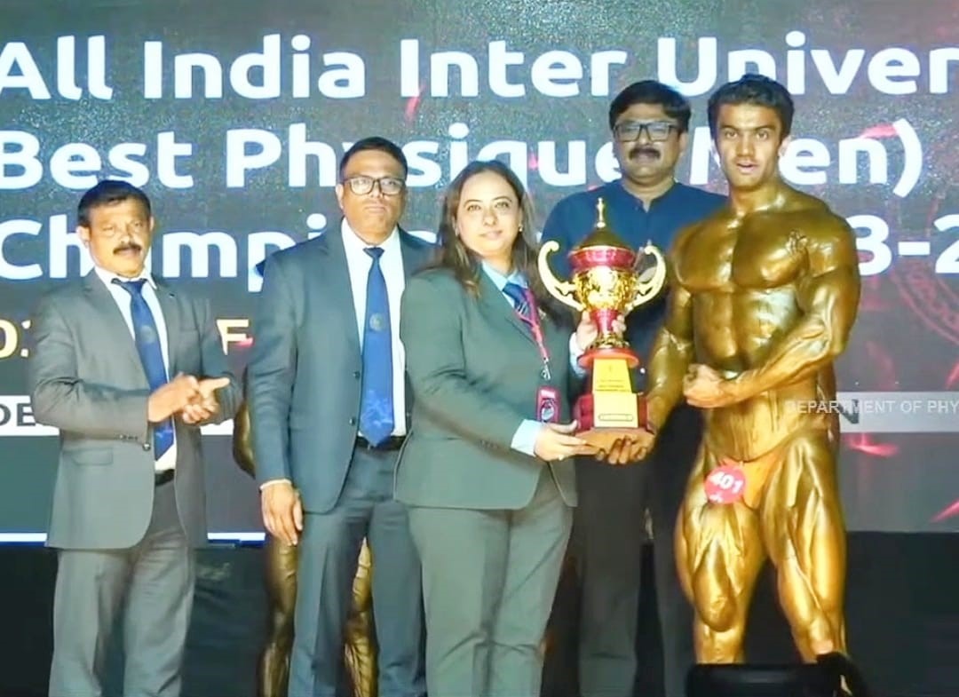 All India Inter University Best Physique Men Championship 2023-24