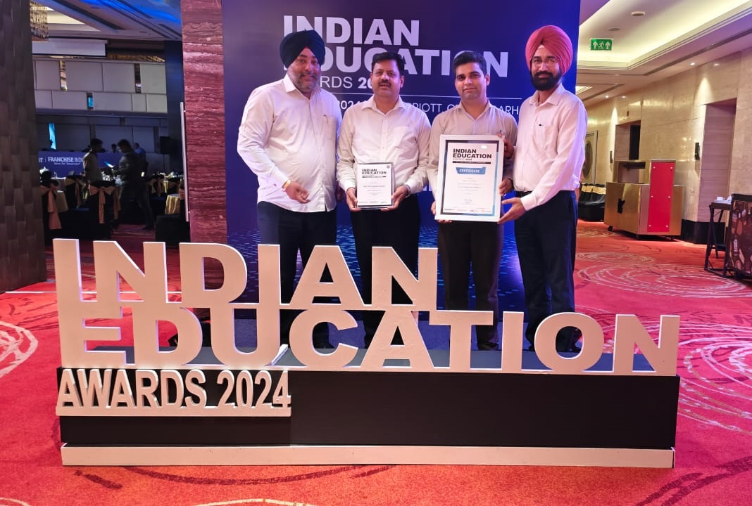 Best Skill Learning Institute at the Indian Education Awards 2024!