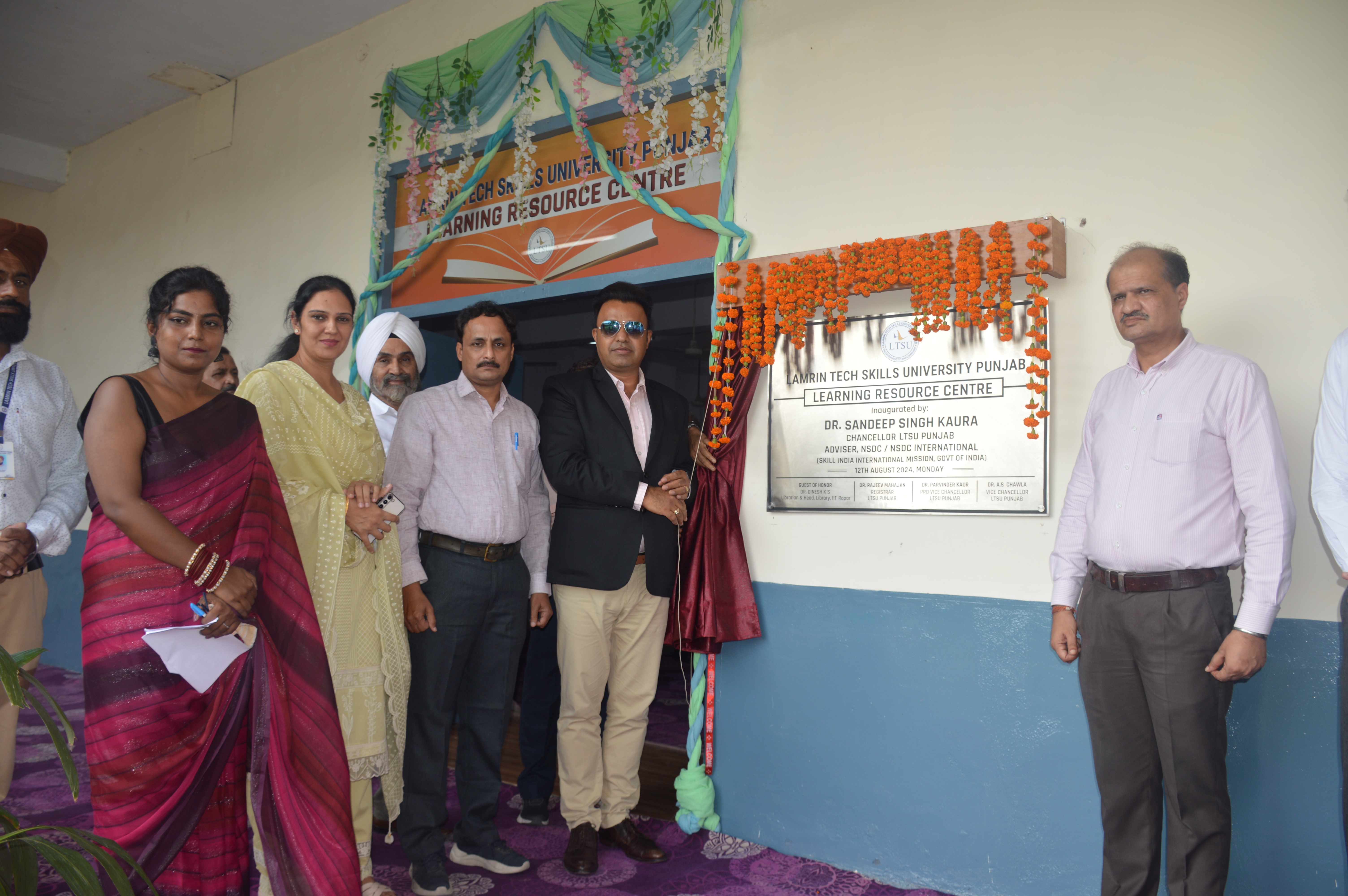 Grand opening of the Learning Resource Centre (LRC)