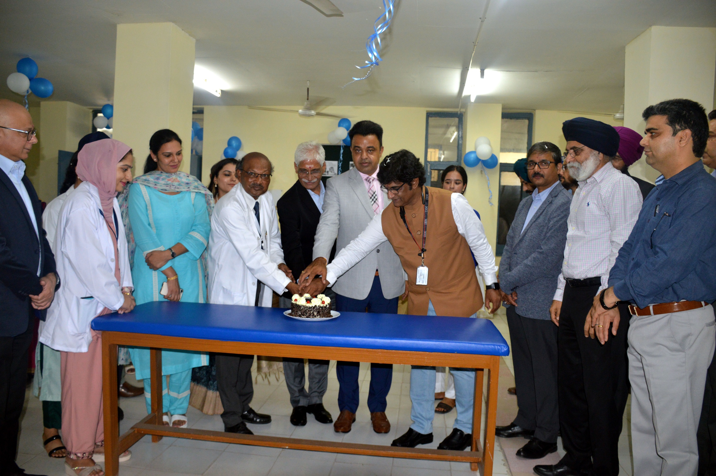 IBM leadership team Inaugurated New Physiotherapy OPD and Labs