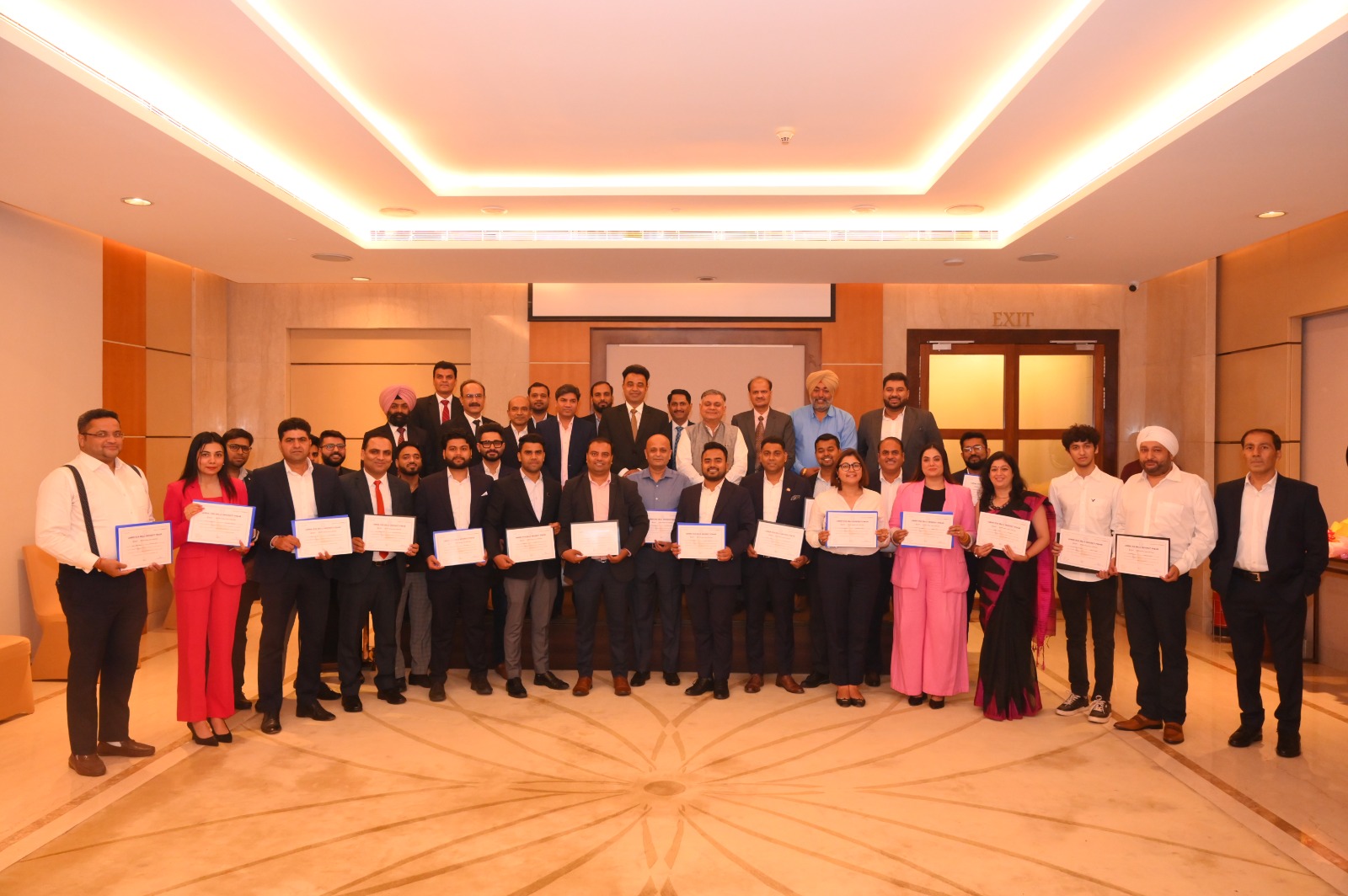 Conferred certificates to the Real Estate Professionals under RESEED